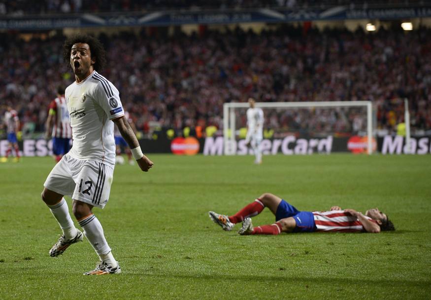 Il Real Madrid dilaga: Marcelo col sinistro fa 3-1. Afp